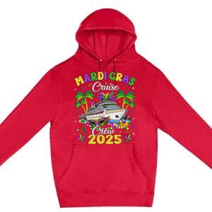 Mardi Gras Cruise Crew 2025 Premium Pullover Hoodie