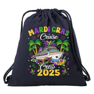 Mardi Gras Cruise Crew 2025 Drawstring Bag