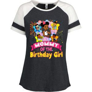 Mommy Gracies Corner Birthday Dolls Cute Party Gift Gift Enza Ladies Jersey Colorblock Tee