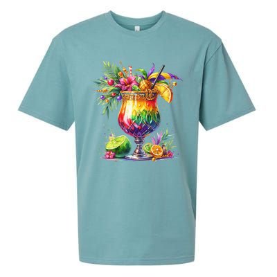 Mardi Gras Celebration Sueded Cloud Jersey T-Shirt