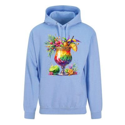 Mardi Gras Celebration Unisex Surf Hoodie