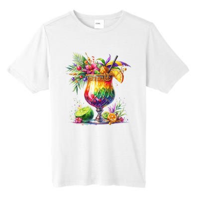 Mardi Gras Celebration Tall Fusion ChromaSoft Performance T-Shirt