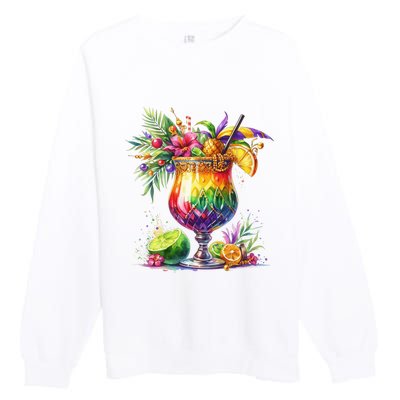 Mardi Gras Celebration Premium Crewneck Sweatshirt