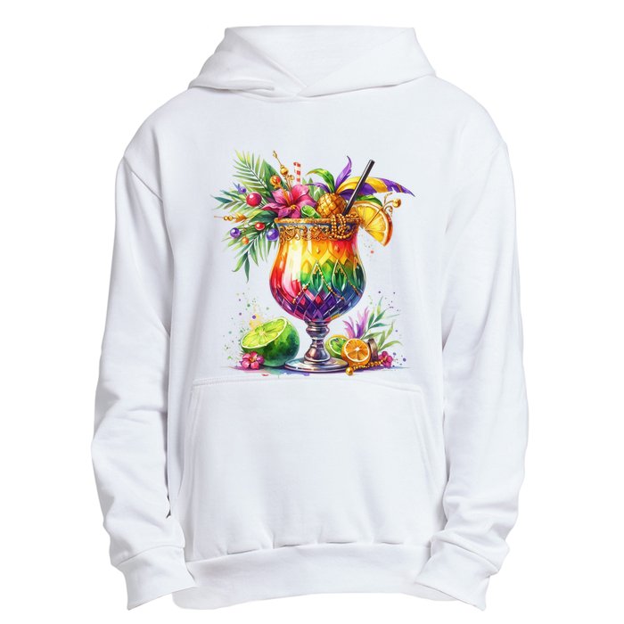 Mardi Gras Celebration Urban Pullover Hoodie