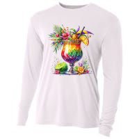 Mardi Gras Celebration Cooling Performance Long Sleeve Crew