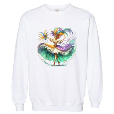 Mardi Gras Celebration Garment-Dyed Sweatshirt