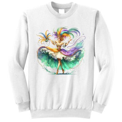 Mardi Gras Celebration Sweatshirt