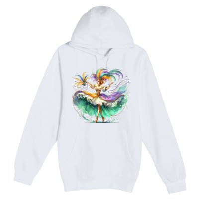 Mardi Gras Celebration Premium Pullover Hoodie