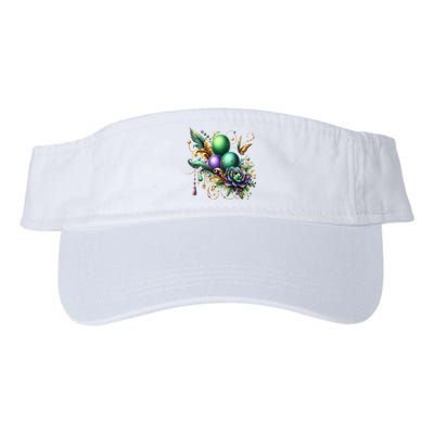 Mardi Gras Celebration Valucap Bio-Washed Visor