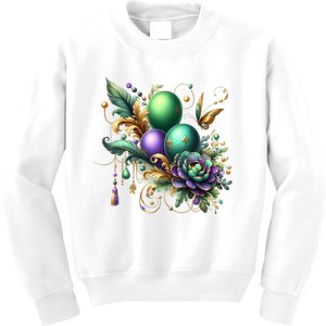 Mardi Gras Celebration Kids Sweatshirt