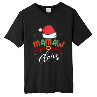 Mamaw Grandma Claus Santa Christmas Family Matching Cute Gift Tall Fusion ChromaSoft Performance T-Shirt