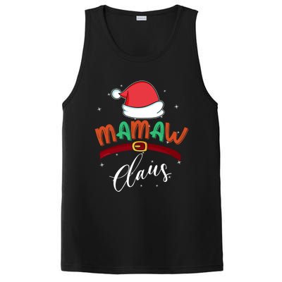 Mamaw Grandma Claus Santa Christmas Family Matching Cute Gift PosiCharge Competitor Tank