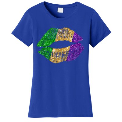 Mardi Gras Carnival Costume Lips Meaningful Gift Women's T-Shirt