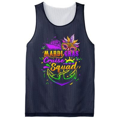 Mardi Gras Cruise Squad 2024 Matching Group Family Vacation Mesh Reversible Basketball Jersey Tank