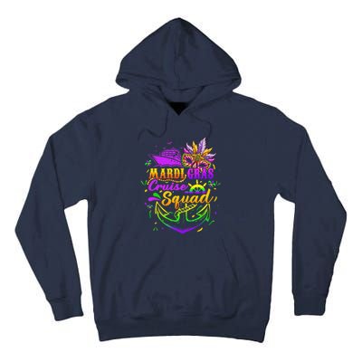 Mardi Gras Cruise Squad 2024 Matching Group Family Vacation Tall Hoodie