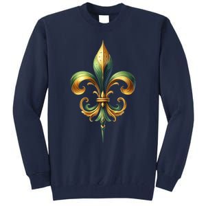 Mardi Gras Celebration Tall Sweatshirt