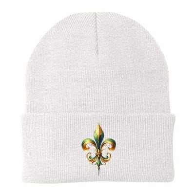 Mardi Gras Celebration Knit Cap Winter Beanie