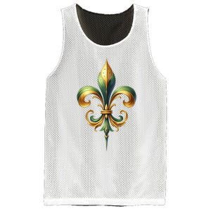 Mardi Gras Celebration Mesh Reversible Basketball Jersey Tank