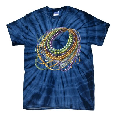 Mardi Gras Celebration Tie-Dye T-Shirt