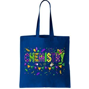 Mardi Gras Chemistry Carnival Parade Party Job Occupation Funny Gift Tote Bag