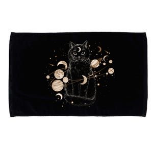 Magical Galaxy Cat Microfiber Hand Towel