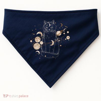 Magical Galaxy Cat USA-Made Doggie Bandana