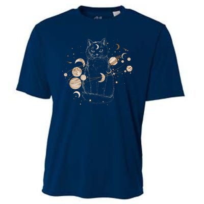 Magical Galaxy Cat Cooling Performance Crew T-Shirt