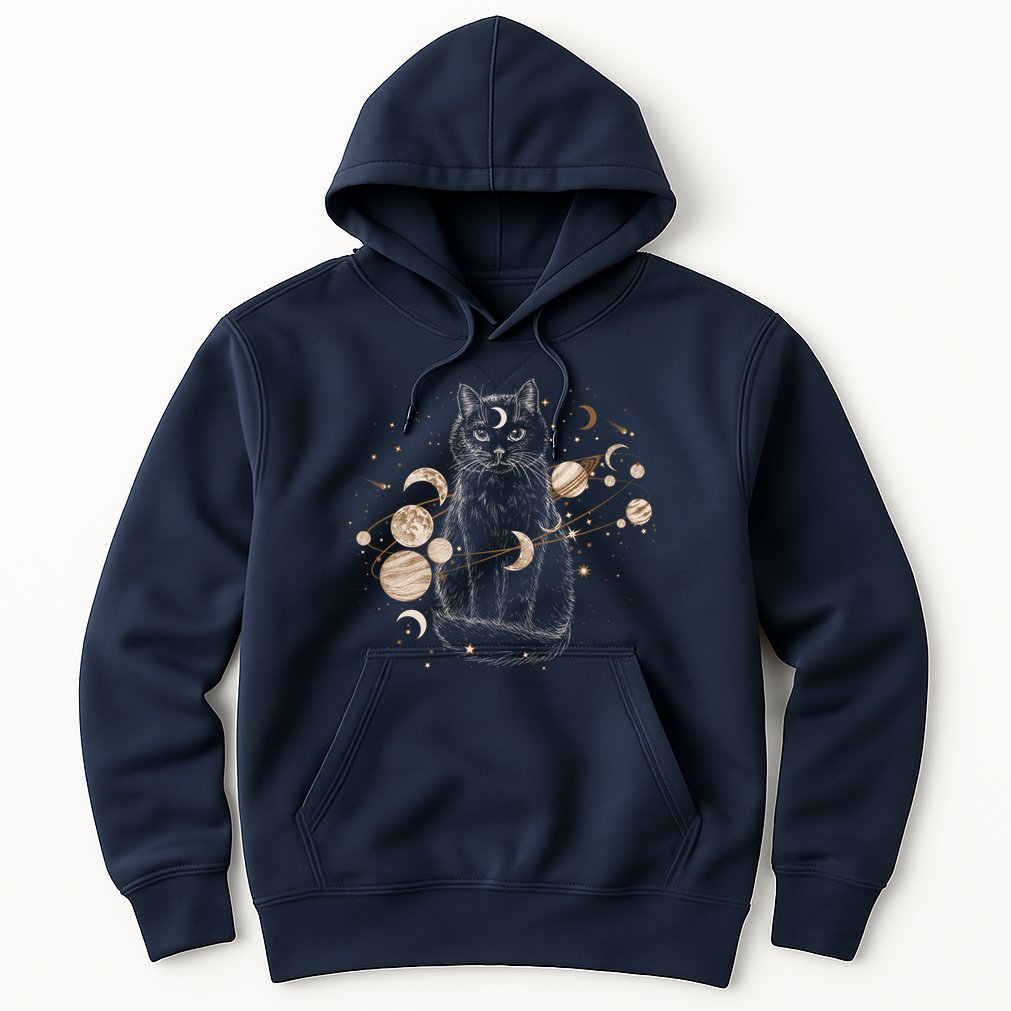 Magical Galaxy Cat Hoodie