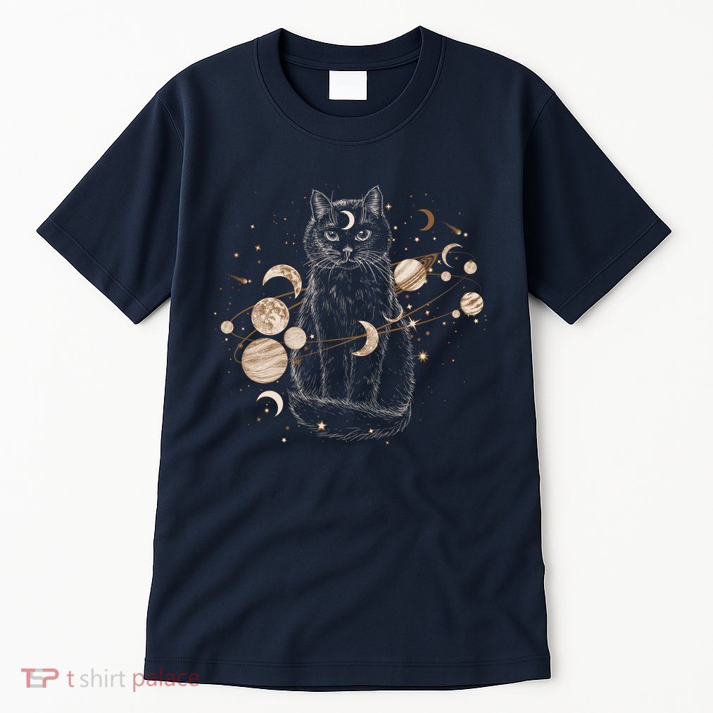 Magical Galaxy Cat Tall T-Shirt