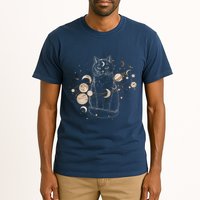 Magical Galaxy Cat Tall T-Shirt