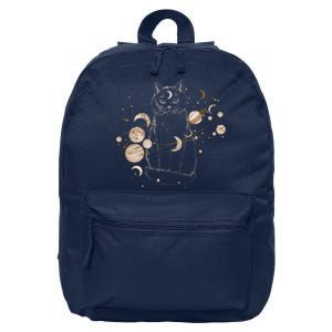 Magical Galaxy Cat 16 in Basic Backpack