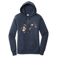 Magical Galaxy Cat Women's Pullover Hoodie