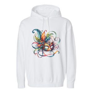 Mardi Gras Celebration Garment-Dyed Fleece Hoodie