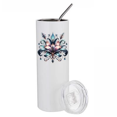 Mardi Gras Celebration Stainless Steel Tumbler