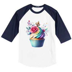 Mardi Gras Celebration Baseball Sleeve Shirt