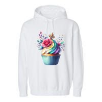 Mardi Gras Celebration Garment-Dyed Fleece Hoodie