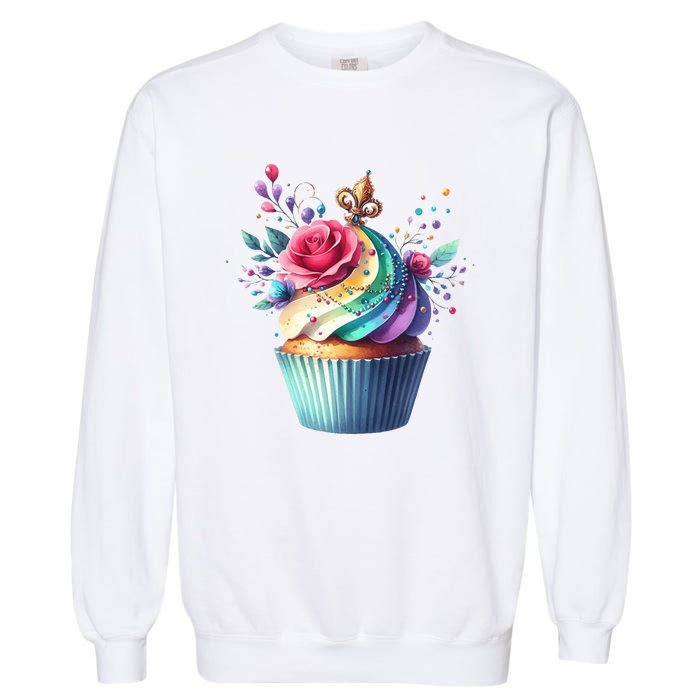 Mardi Gras Celebration Garment-Dyed Sweatshirt