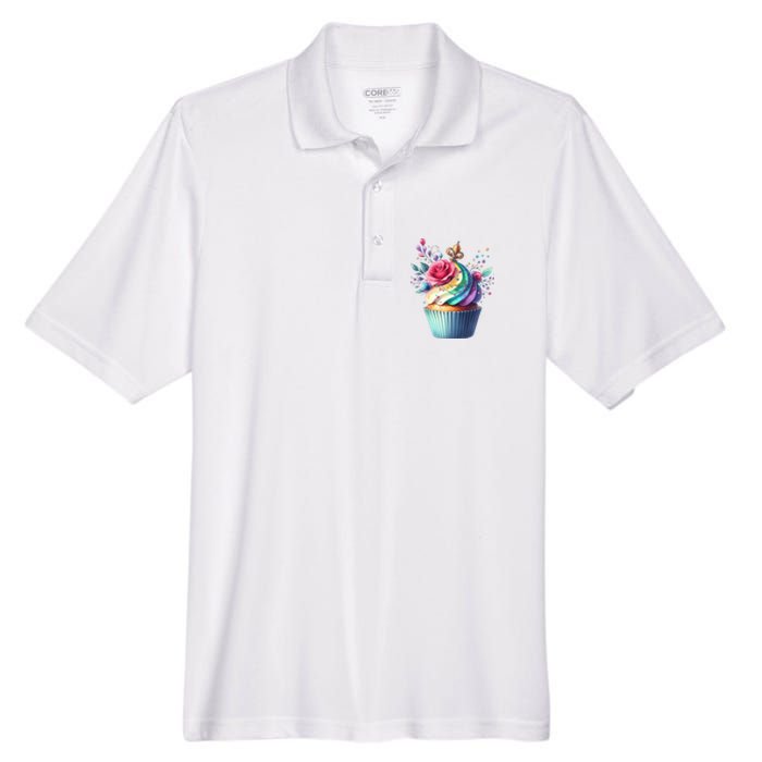 Mardi Gras Celebration Men's Origin Performance Pique Polo