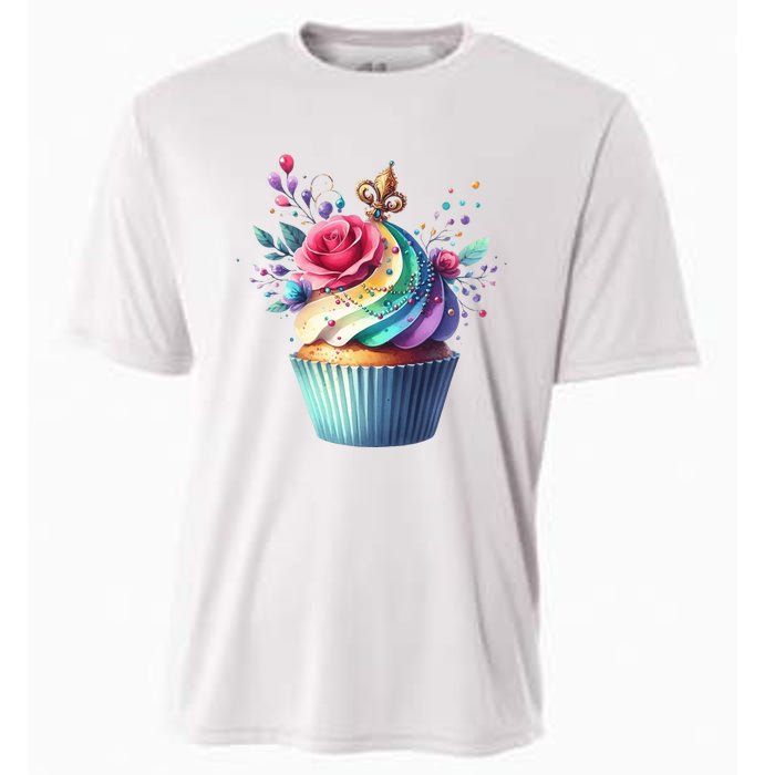 Mardi Gras Celebration Cooling Performance Crew T-Shirt