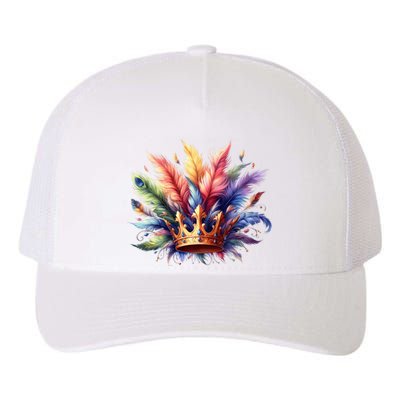 Mardi Gras Celebration Yupoong Adult 5-Panel Trucker Hat