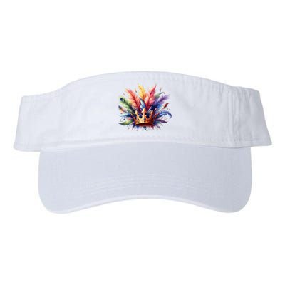 Mardi Gras Celebration Valucap Bio-Washed Visor