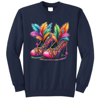 Mardi Gras Celebration Tall Sweatshirt