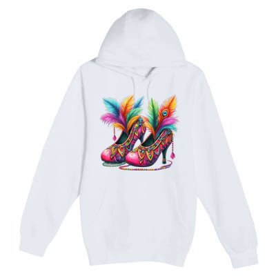 Mardi Gras Celebration Premium Pullover Hoodie