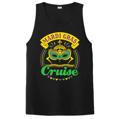 Mardi Gras Cruise Cruising Mask Cruise Ship Beads PosiCharge Competitor Tank