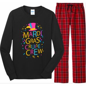 Mardi Gras Cruise Crew Ship Design Squad Festival Costume Gift Long Sleeve Pajama Set