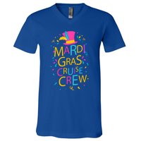 Mardi Gras Cruise Crew Ship Design Squad Festival Costume Gift V-Neck T-Shirt