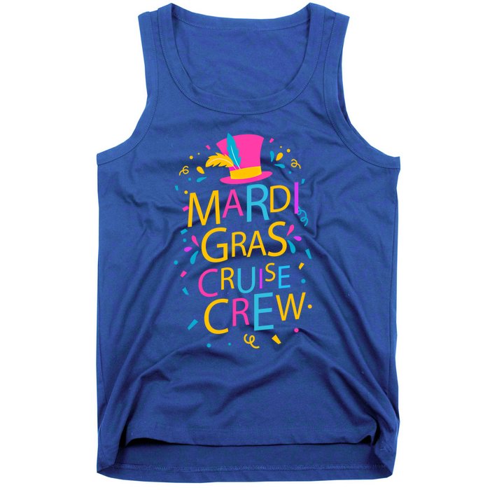 Mardi Gras Cruise Crew Ship Design Squad Festival Costume Gift Tank Top