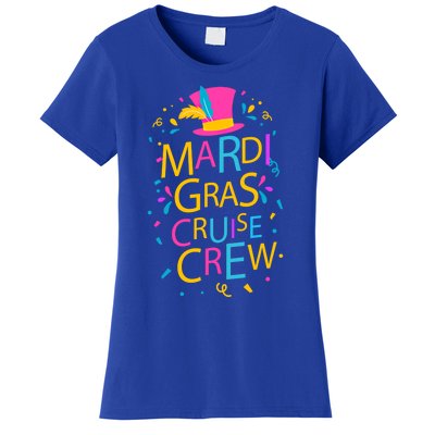 Mardi Gras Cruise Crew Ship Design Squad Festival Costume Gift Women's T-Shirt