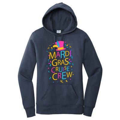 Mardi Gras Cruise Crew Ship Design Squad Festival Costume Gift Women's Pullover Hoodie