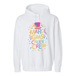 Mardi Gras Cruise Crew Ship Design Squad Festival Costume Gift Garment-Dyed Fleece Hoodie